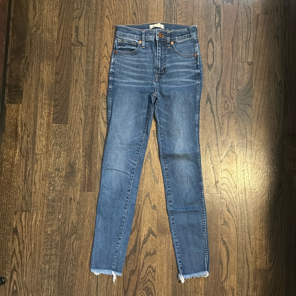 Madewell 10” High Rise Skinny Jeans Size 24
